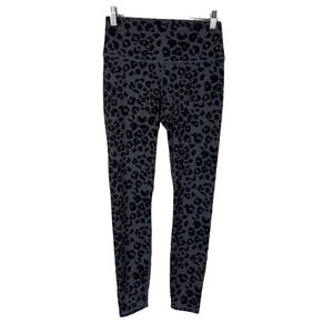 Varley‎ Century Dark Gray Cheetah Leggings Size Small